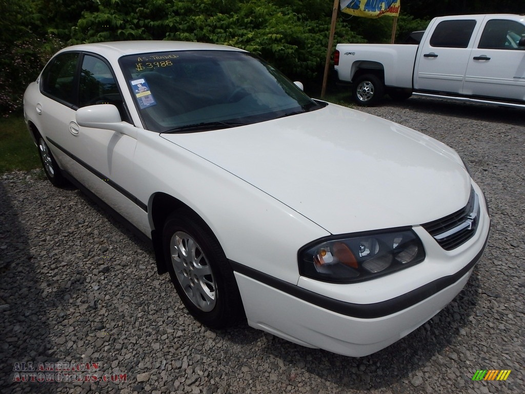 2002 Impala  - White / Medium Gray photo #5