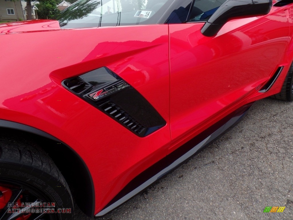 2017 Corvette Z06 Coupe - Torch Red / Jet Black photo #16