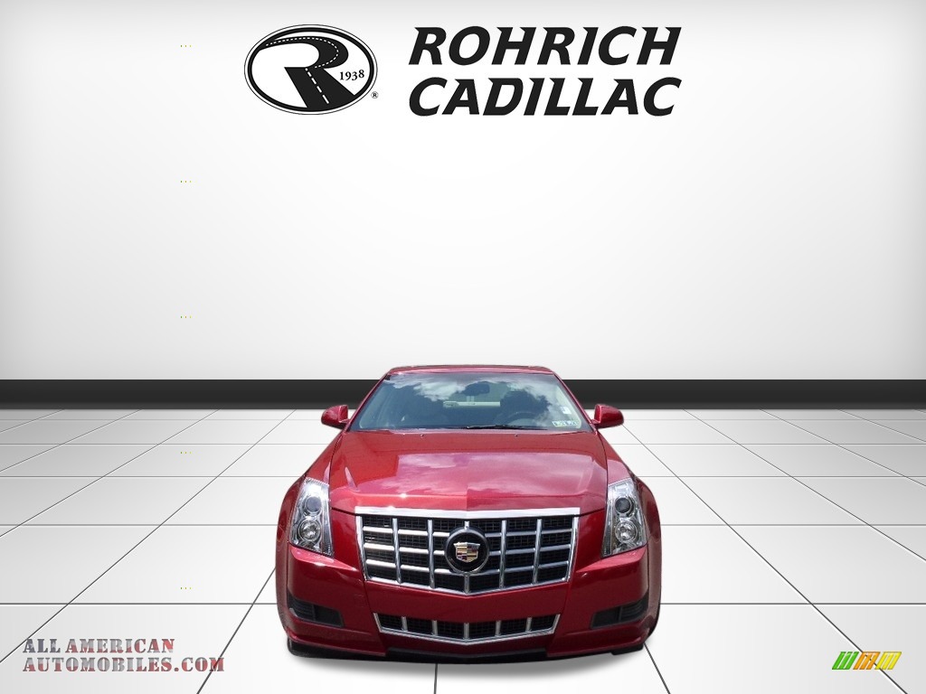 2012 CTS 4 3.0 AWD Sedan - Crystal Red Tintcoat / Cashmere/Cocoa photo #8