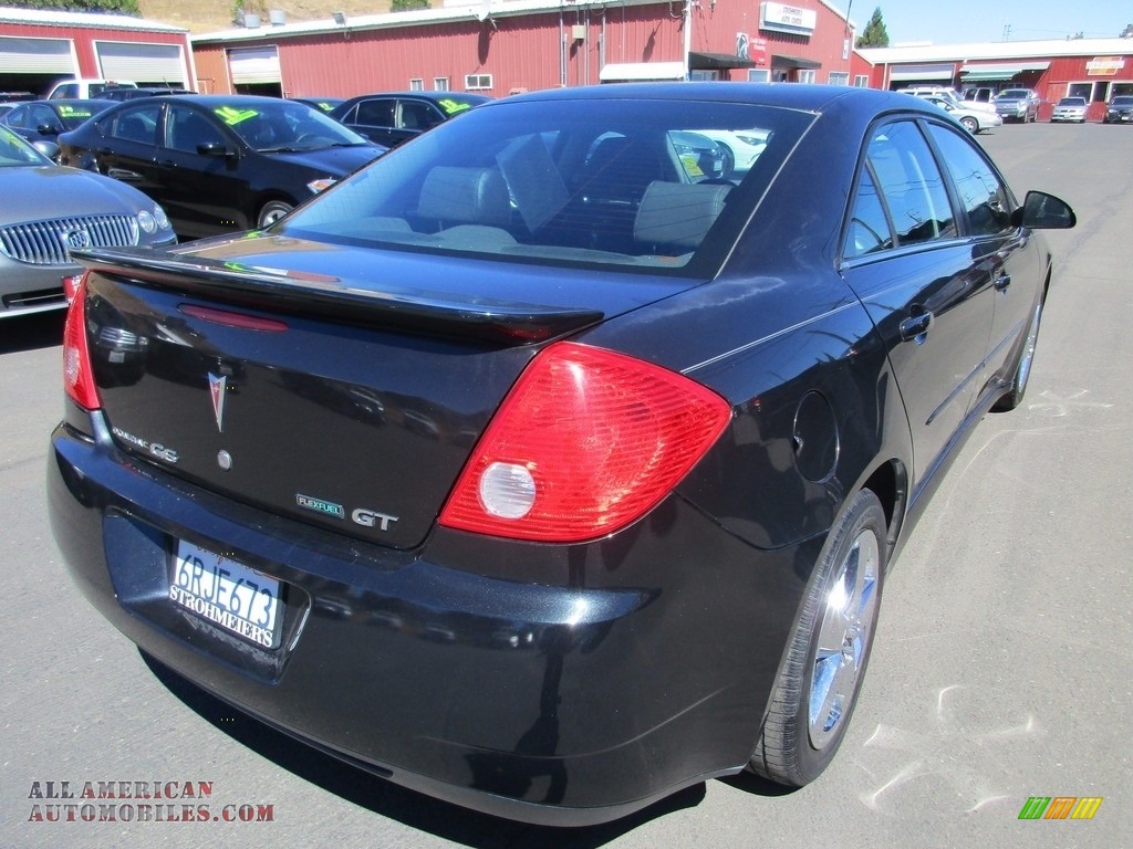 2010 G6 GT Sedan - Carbon Black Metallic / Ebony photo #7