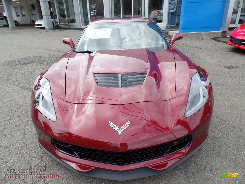 2017 Corvette Z06 Coupe - Long Beach Red Metallic Tintcoat / Kalahari photo #8
