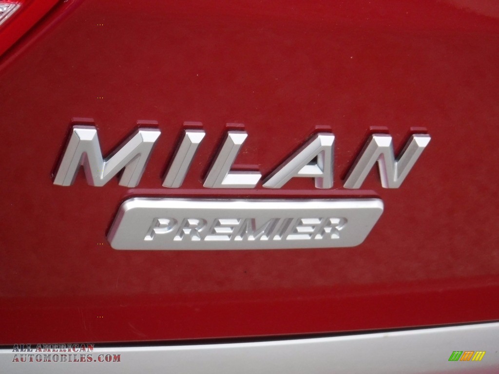 2010 Milan V6 Premier - Sangria Red Metallic / Camel photo #10