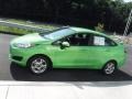 Ford Fiesta SE Sedan Green Envy photo #6