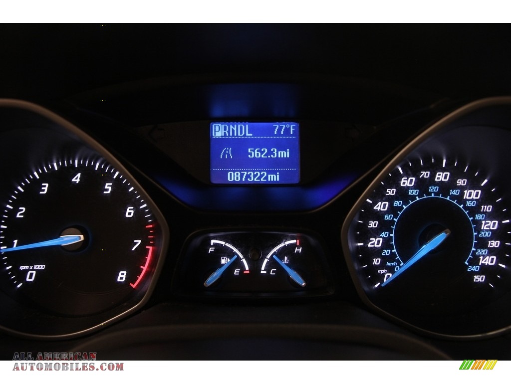 2012 Focus S Sedan - Sonic Blue Metallic / Charcoal Black photo #10