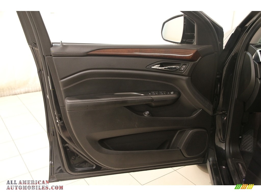 2012 SRX Luxury AWD - Black Ice Metallic / Ebony/Ebony photo #4