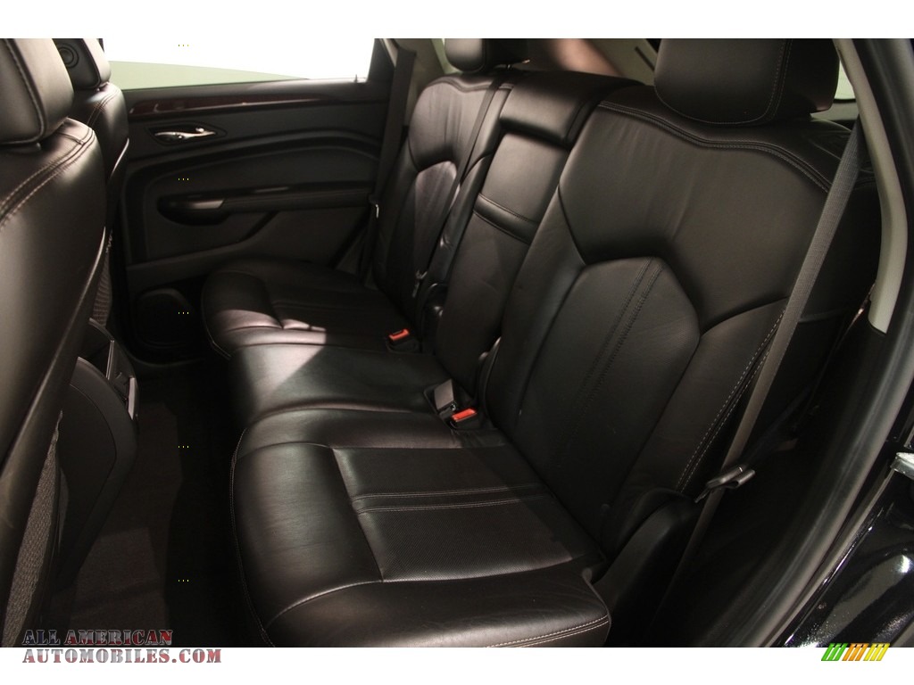 2012 SRX Luxury AWD - Black Ice Metallic / Ebony/Ebony photo #14