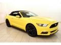 Ford Mustang EcoBoost Premium Convertible Triple Yellow Tricoat photo #2
