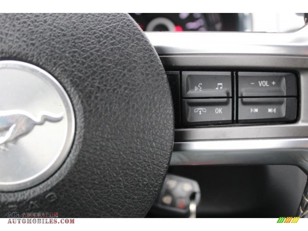 2014 Mustang V6 Premium Coupe - Ingot Silver / Charcoal Black photo #21