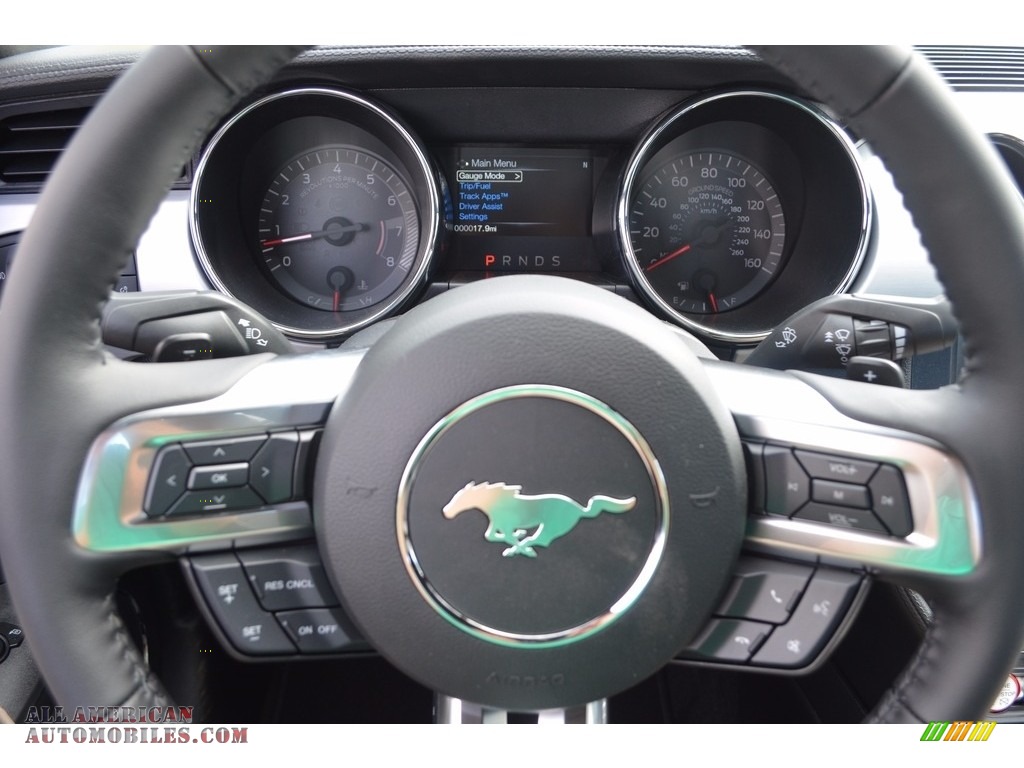 2017 Mustang GT Premium Coupe - Ingot Silver / Ebony photo #16