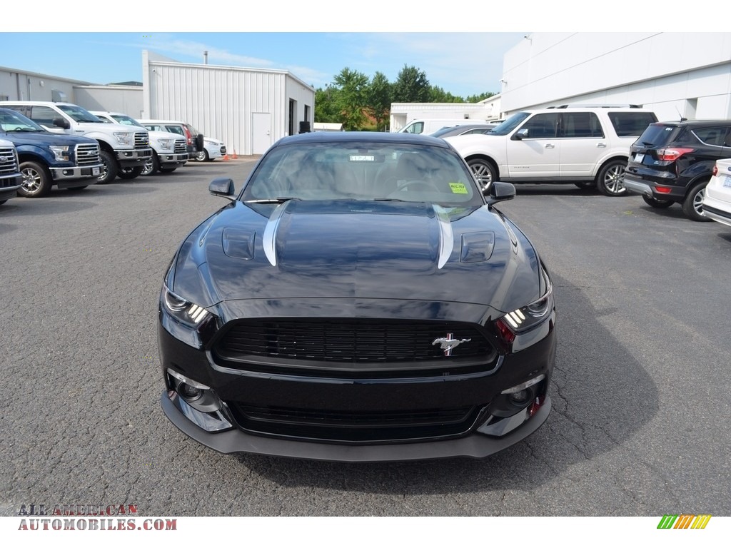 2017 Mustang GT California Speical Coupe - Shadow Black / California Special Ebony Leather/Miko Suede photo #4