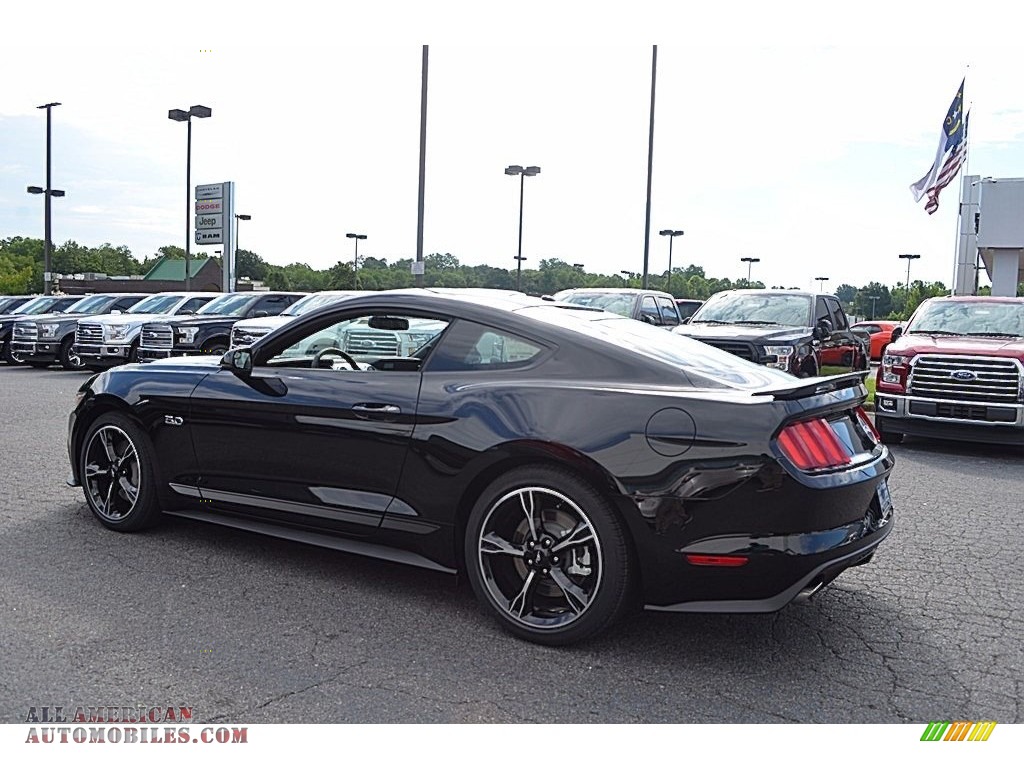 2017 Mustang GT California Speical Coupe - Shadow Black / California Special Ebony Leather/Miko Suede photo #19
