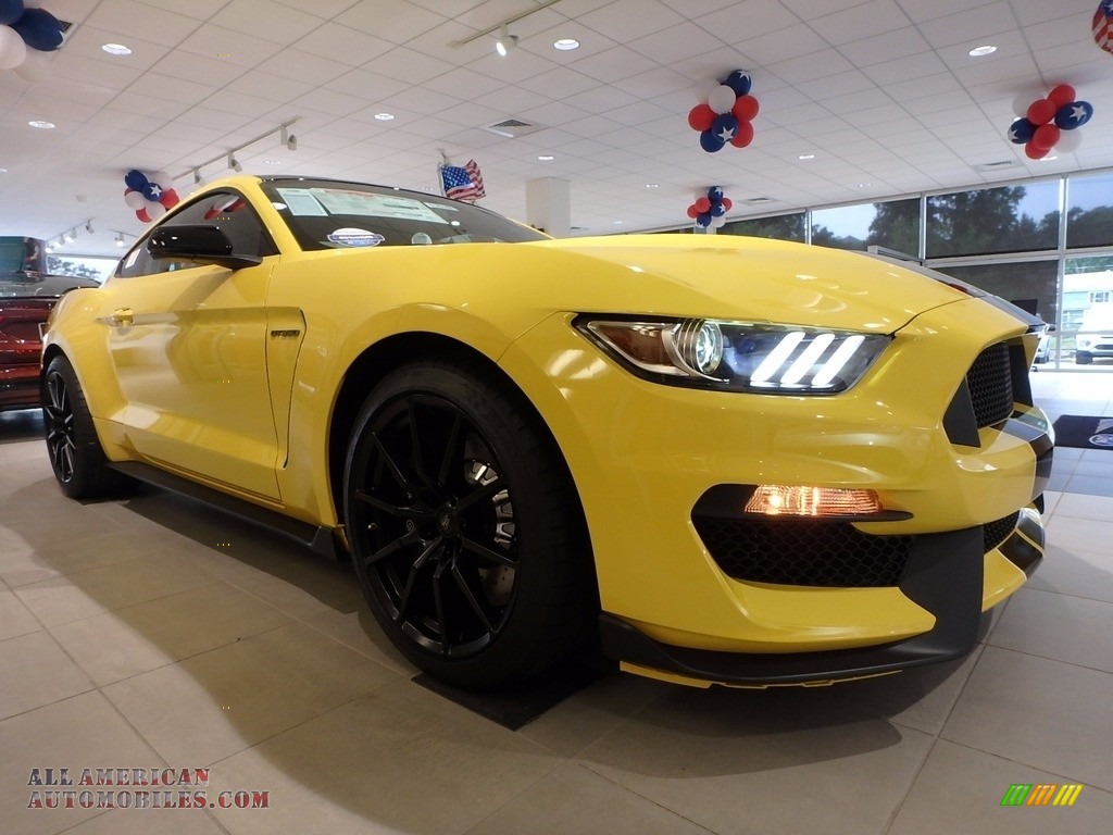 Triple Yellow / Ebony Ford Mustang Shelby GT350