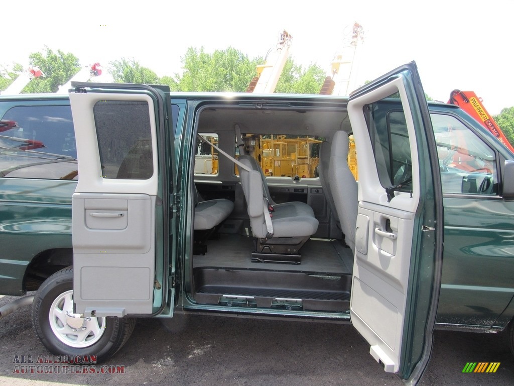 2009 E Series Van E350 Super Duty XLT Extended Passenger - Forest Green Metallic / Medium Flint photo #14