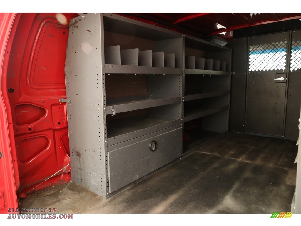 2013 E Series Van E250 Cargo - Vermillion Red / Medium Flint photo #16