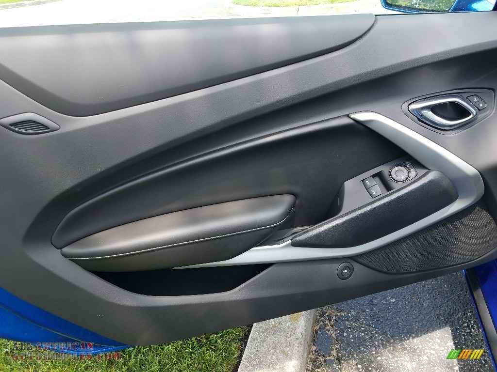 2018 Camaro LT Coupe - Hyper Blue Metallic / Jet Black photo #8