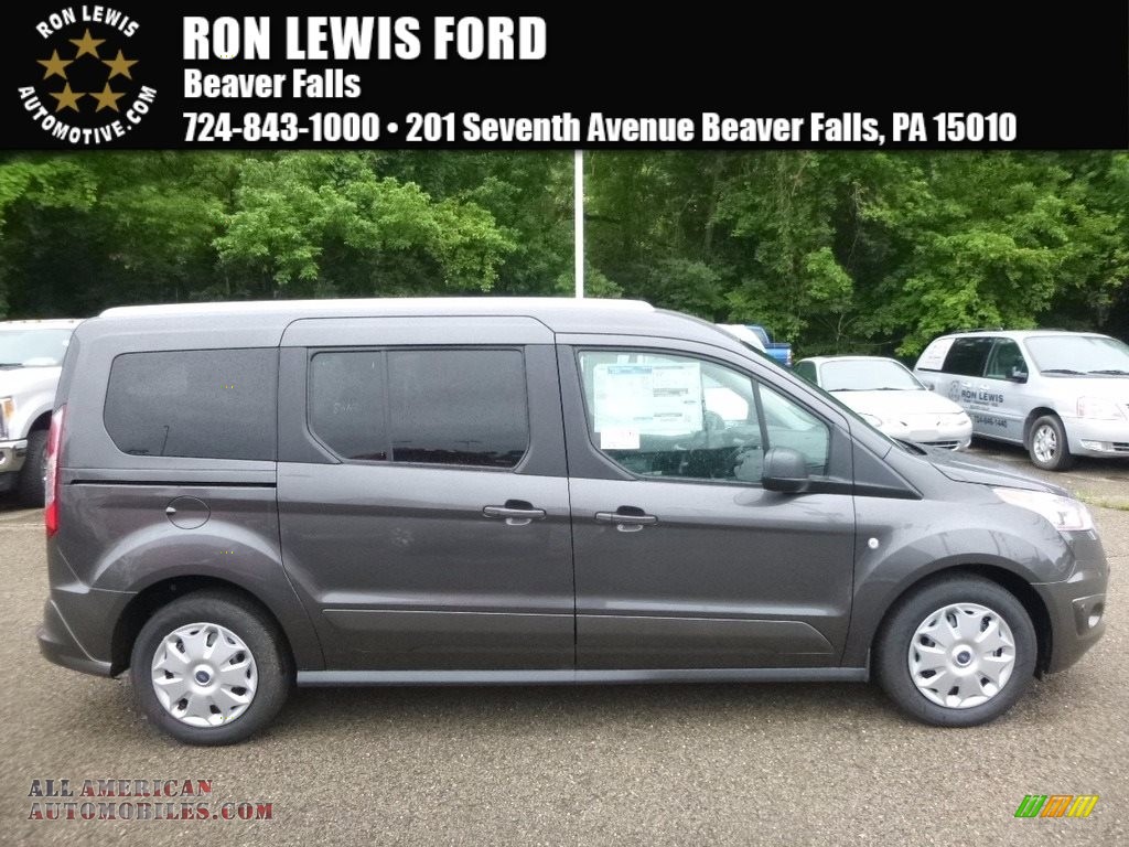 Magnetic / Pewter Ford Transit Connect XLT Wagon