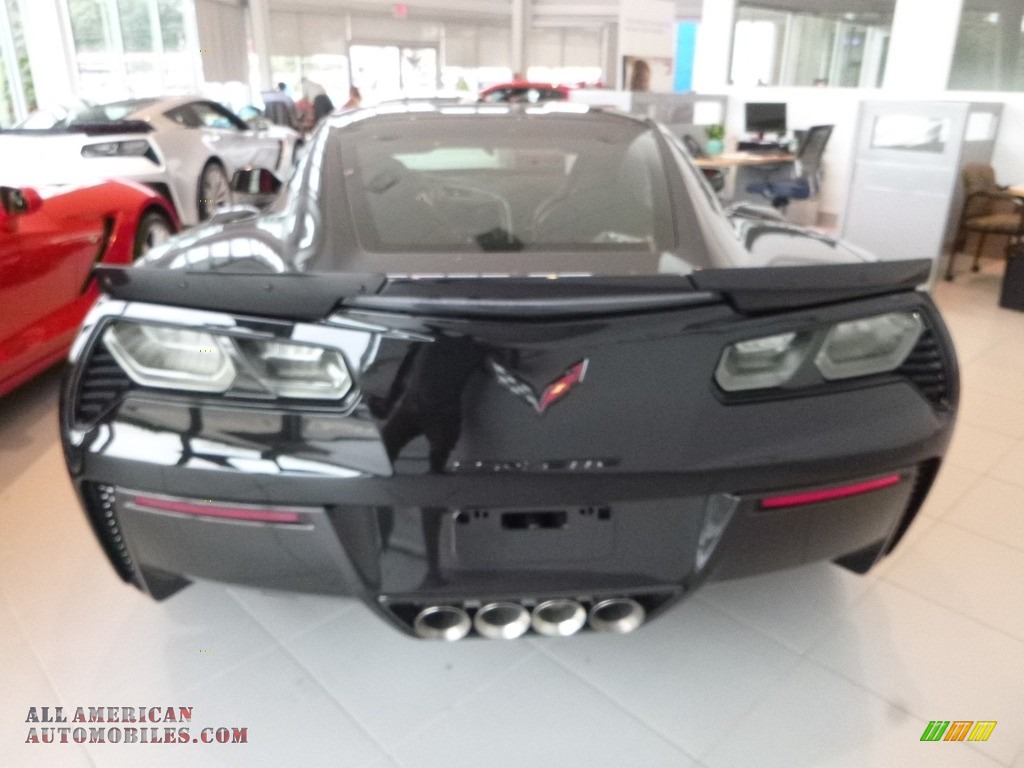 2018 Corvette Z06 Coupe - Black / Adrenaline Red photo #5