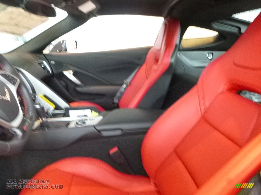 2018 Corvette Z06 Coupe - Black / Adrenaline Red photo #13