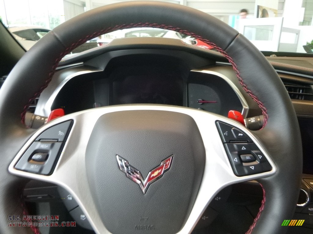 2018 Corvette Z06 Coupe - Black / Adrenaline Red photo #19