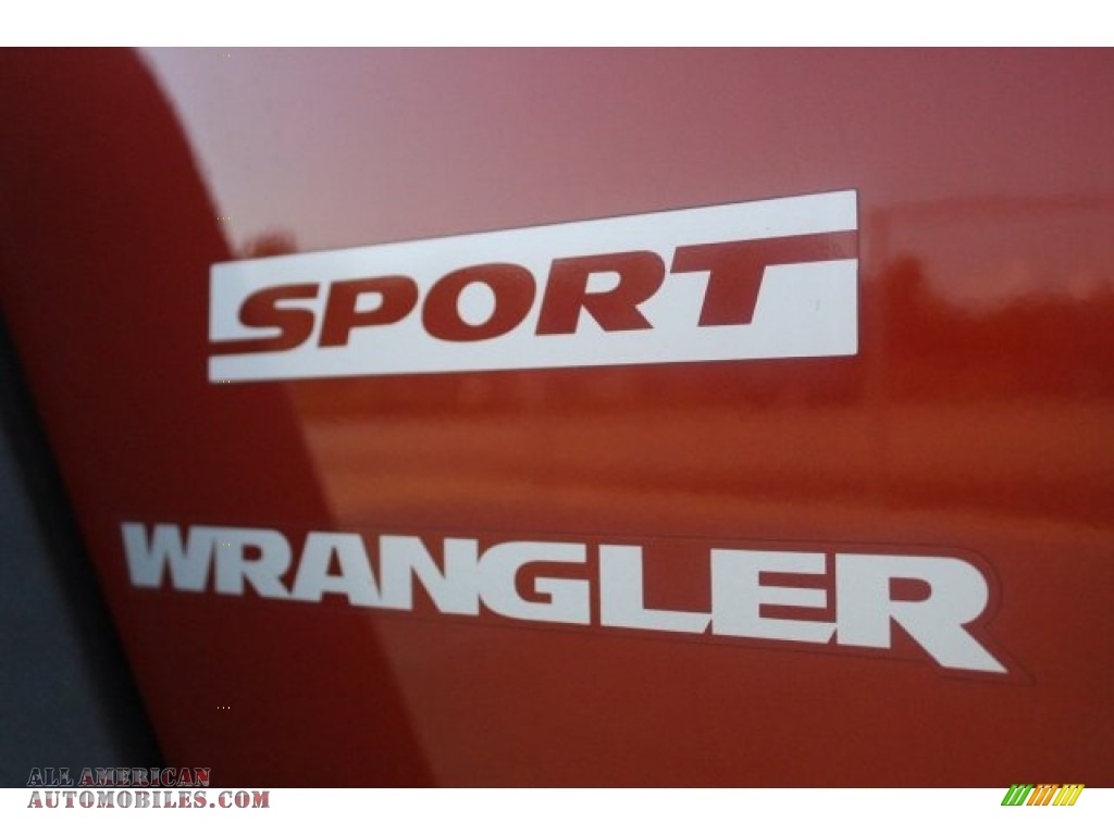2014 Wrangler Sport 4x4 - Copperhead / Black photo #15