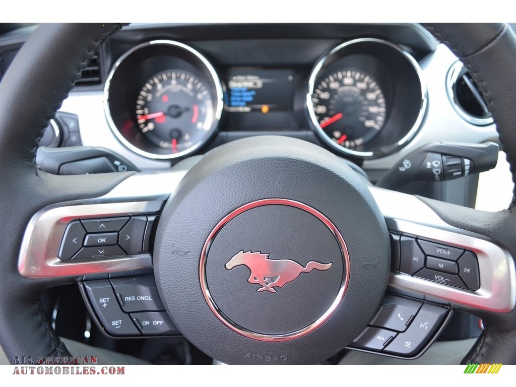 2017 Mustang GT Premium Coupe - Lightning Blue / Ebony photo #16