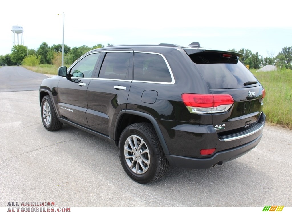 2014 Grand Cherokee Limited 4x4 - Brilliant Black Crystal Pearl / New Zealand Black/Light Frost photo #12