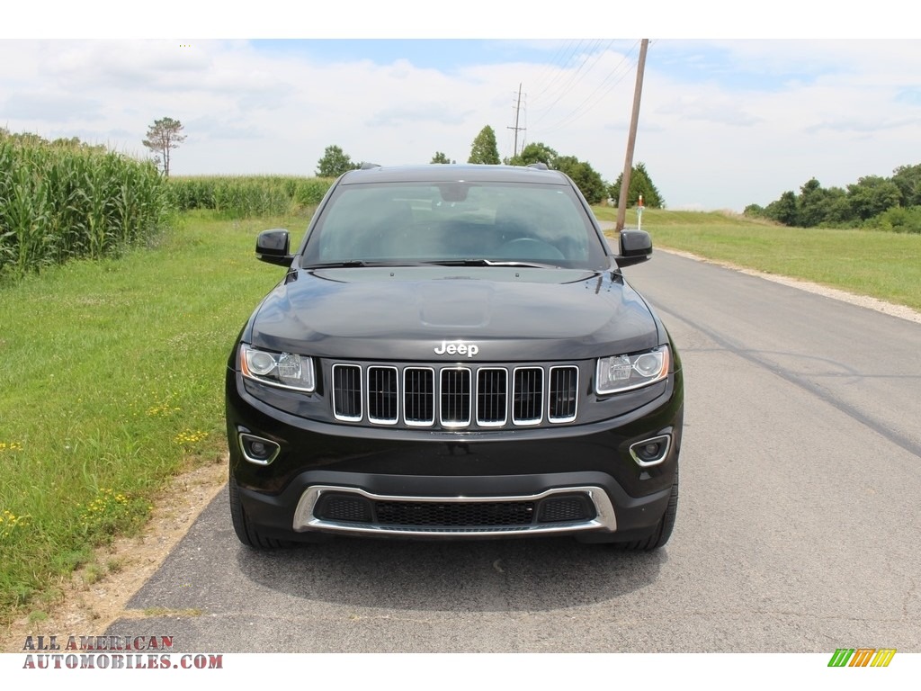 2014 Grand Cherokee Limited 4x4 - Brilliant Black Crystal Pearl / New Zealand Black/Light Frost photo #36
