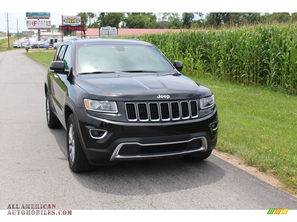 2014 Grand Cherokee Limited 4x4 - Brilliant Black Crystal Pearl / New Zealand Black/Light Frost photo #37