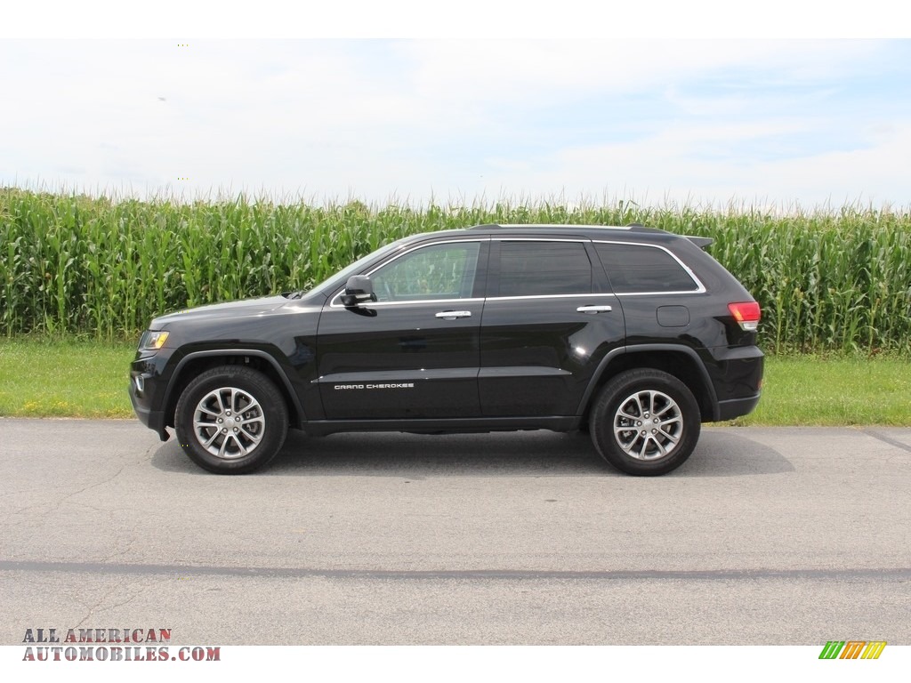 2014 Grand Cherokee Limited 4x4 - Brilliant Black Crystal Pearl / New Zealand Black/Light Frost photo #38