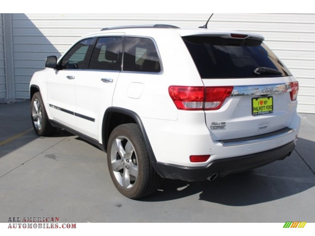 2013 Grand Cherokee Limited - Bright White / Black/Light Frost Beige photo #7