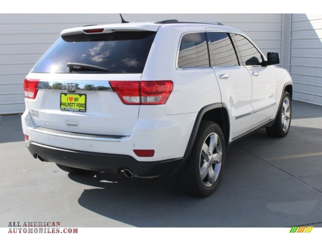 2013 Grand Cherokee Limited - Bright White / Black/Light Frost Beige photo #9