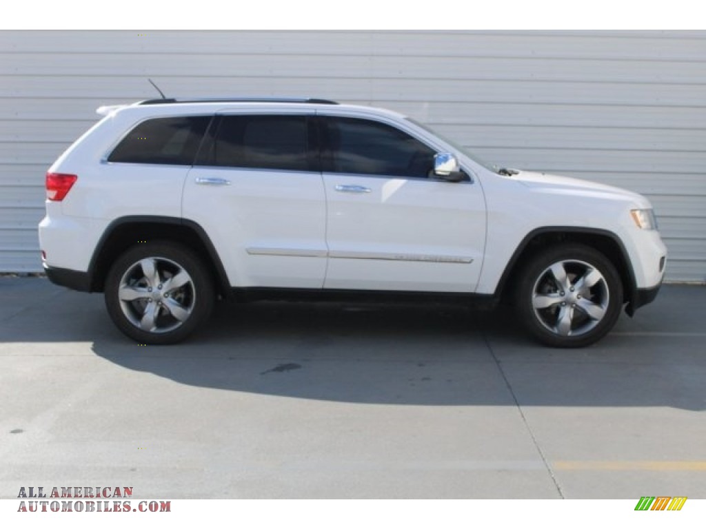 2013 Grand Cherokee Limited - Bright White / Black/Light Frost Beige photo #10