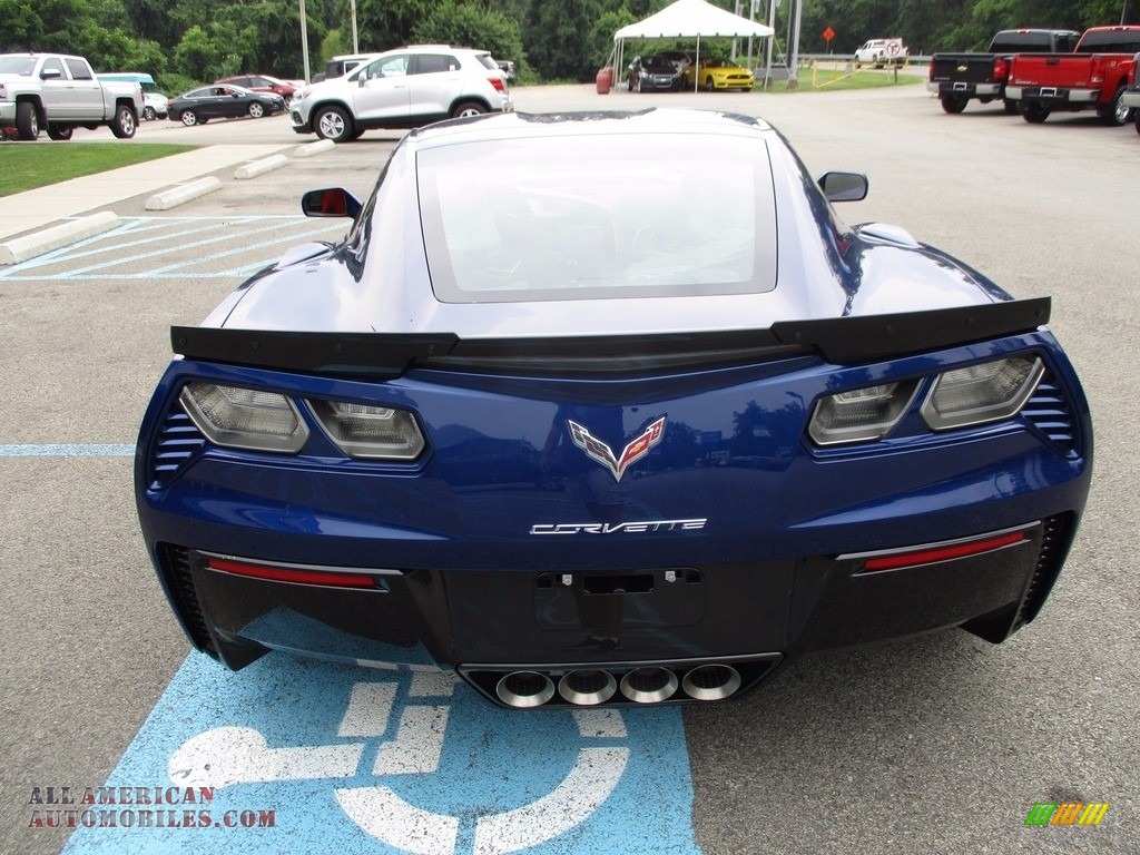 2018 Corvette Z06 Coupe - Admiral Blue Metallic / Adrenaline Red photo #8