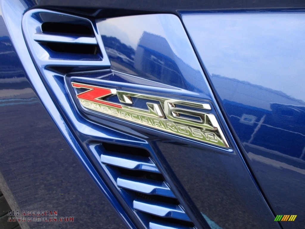 2018 Corvette Z06 Coupe - Admiral Blue Metallic / Adrenaline Red photo #11