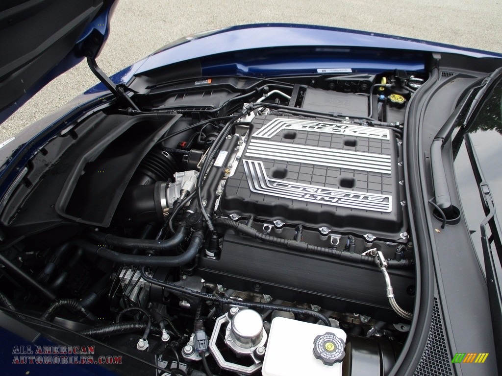 2018 Corvette Z06 Coupe - Admiral Blue Metallic / Adrenaline Red photo #16