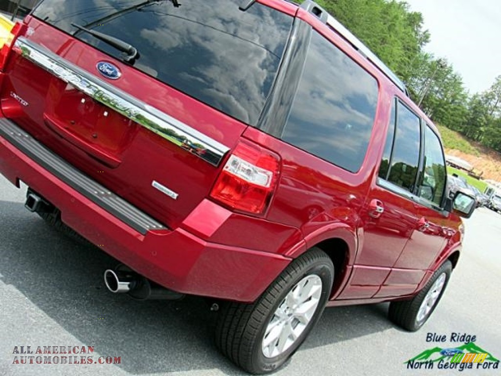 2017 Expedition Limited - Ruby Red / Dune photo #39