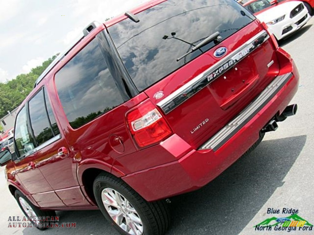 2017 Expedition Limited - Ruby Red / Dune photo #40