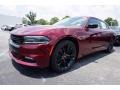 Dodge Charger SXT Octane Red photo #1