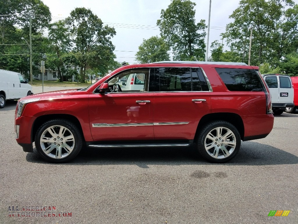 2015 Escalade Luxury 4WD - Crystal Red Tintcoat / Shale/Cocoa photo #4