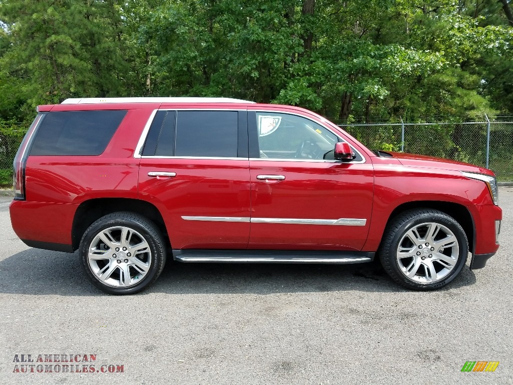 2015 Escalade Luxury 4WD - Crystal Red Tintcoat / Shale/Cocoa photo #8