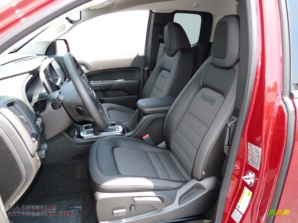 2017 Canyon SLE Extended Cab 4x4 - Red Quartz Tintcoat / Jet Black photo #6