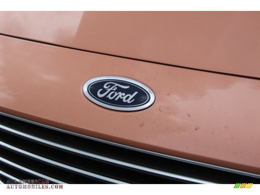 2017 Fiesta SE Hatchback - Chrome Copper / Charcoal Black photo #4