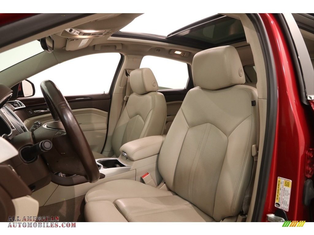 2014 SRX Luxury AWD - Crystal Red Tintcoat / Shale/Brownstone photo #5