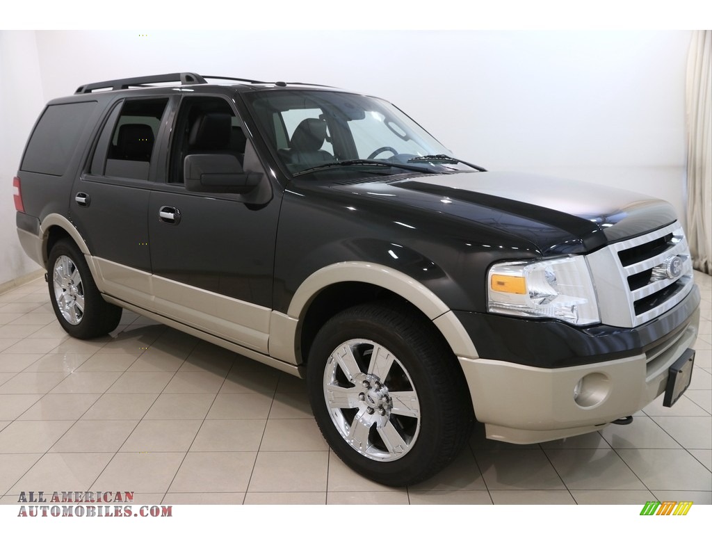 Tuxedo Black / Charcoal Black/Camel Ford Expedition Eddie Bauer 4x4