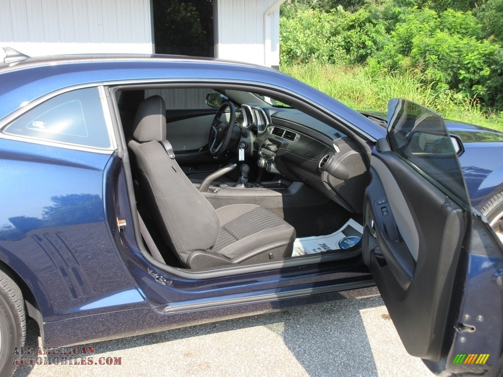 2012 Camaro LS Coupe - Imperial Blue Metallic / Black photo #13