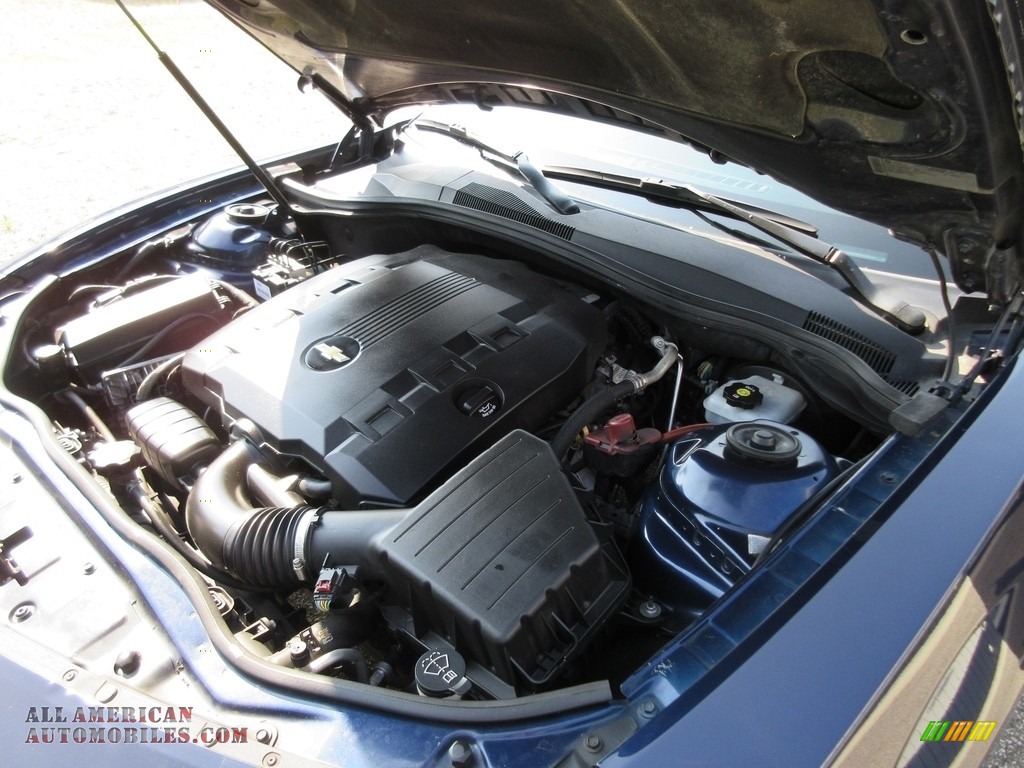 2012 Camaro LS Coupe - Imperial Blue Metallic / Black photo #38