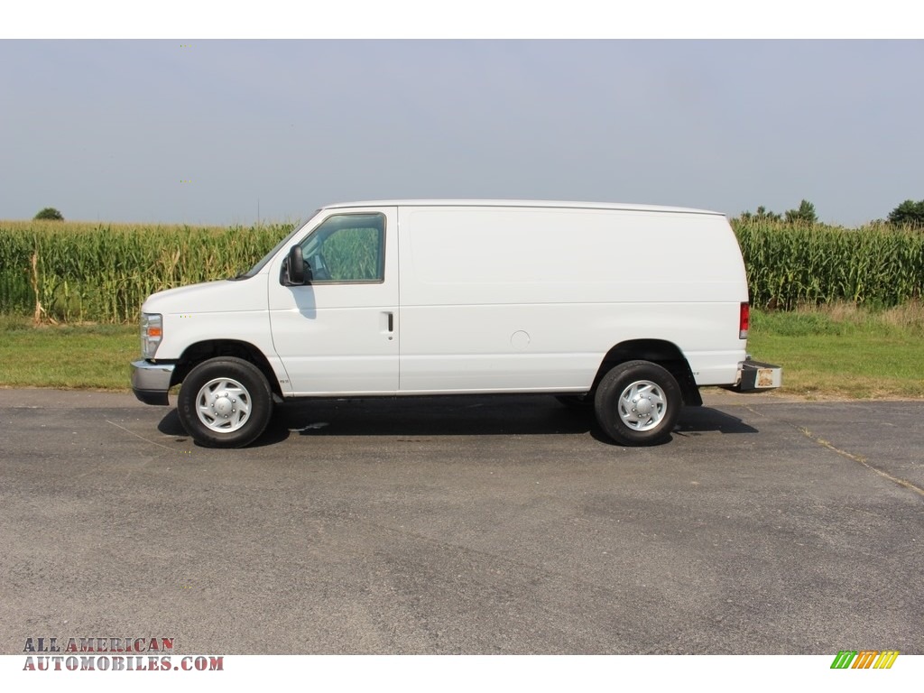2014 E-Series Van E250 Cargo Van - Oxford White / Medium Flint photo #35