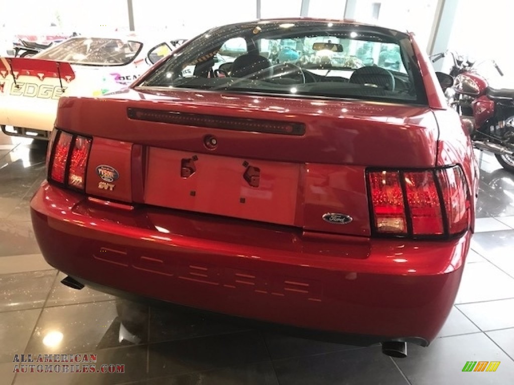2003 Mustang Cobra Coupe - Redfire Metallic / Dark Charcoal/Medium Parchment photo #3