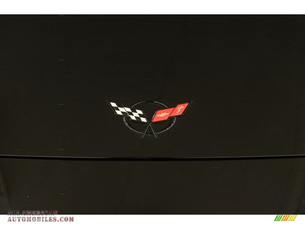 2002 Corvette Convertible - Black / Black photo #27