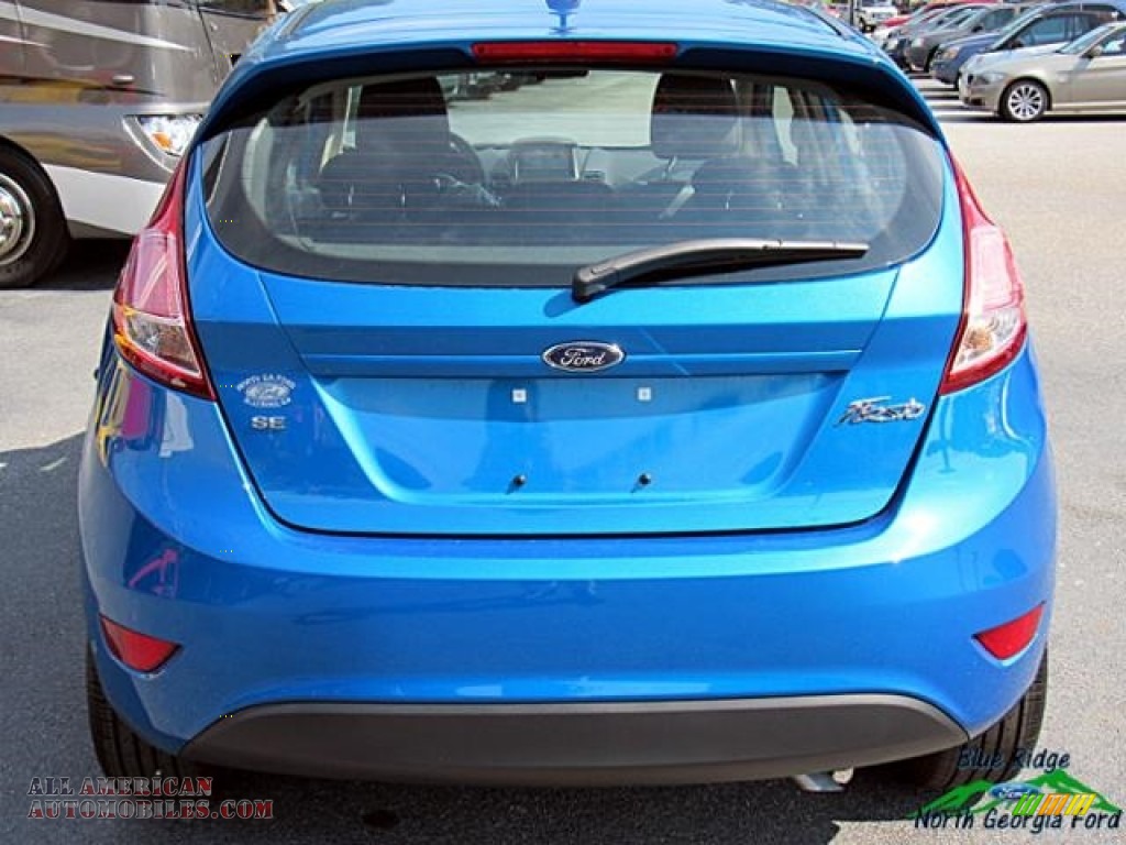 2017 Fiesta SE Hatchback - Blue Candy / Charcoal Black photo #5